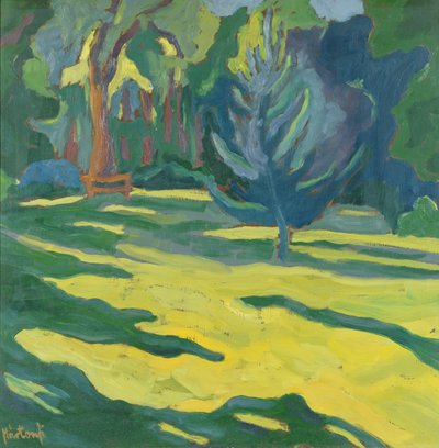 In the Park by Marta Martonfi Benke